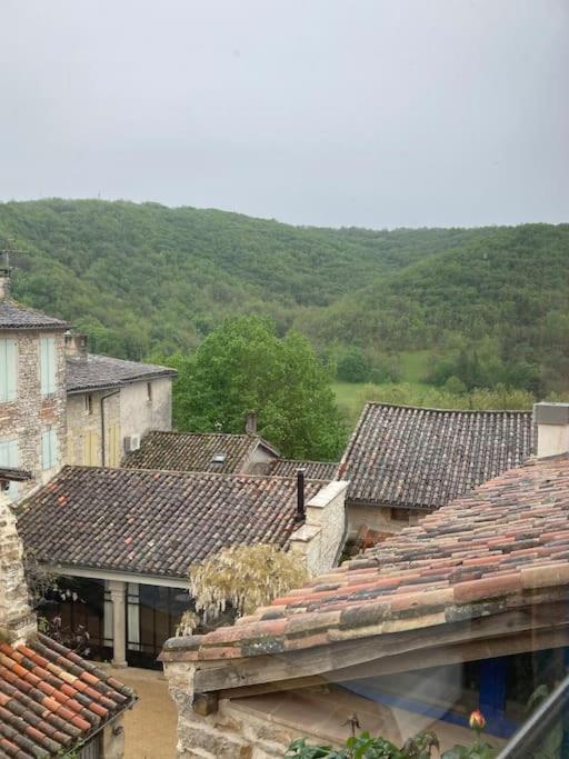 La Nuit De La Chouette Villa Bruniquel Exteriör bild